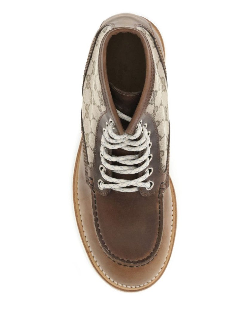 Gucci Lace-Up Ankle Boot