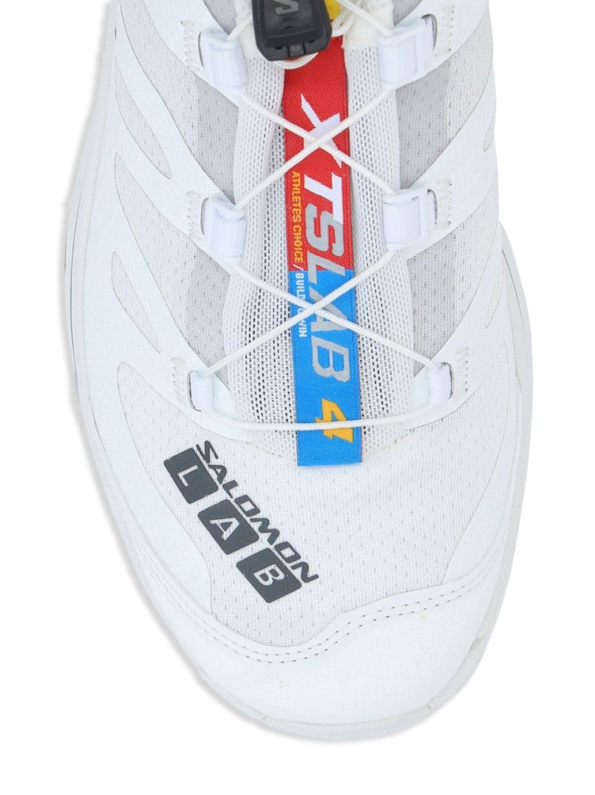 Salomon White And Grey Xt4 Sneakers