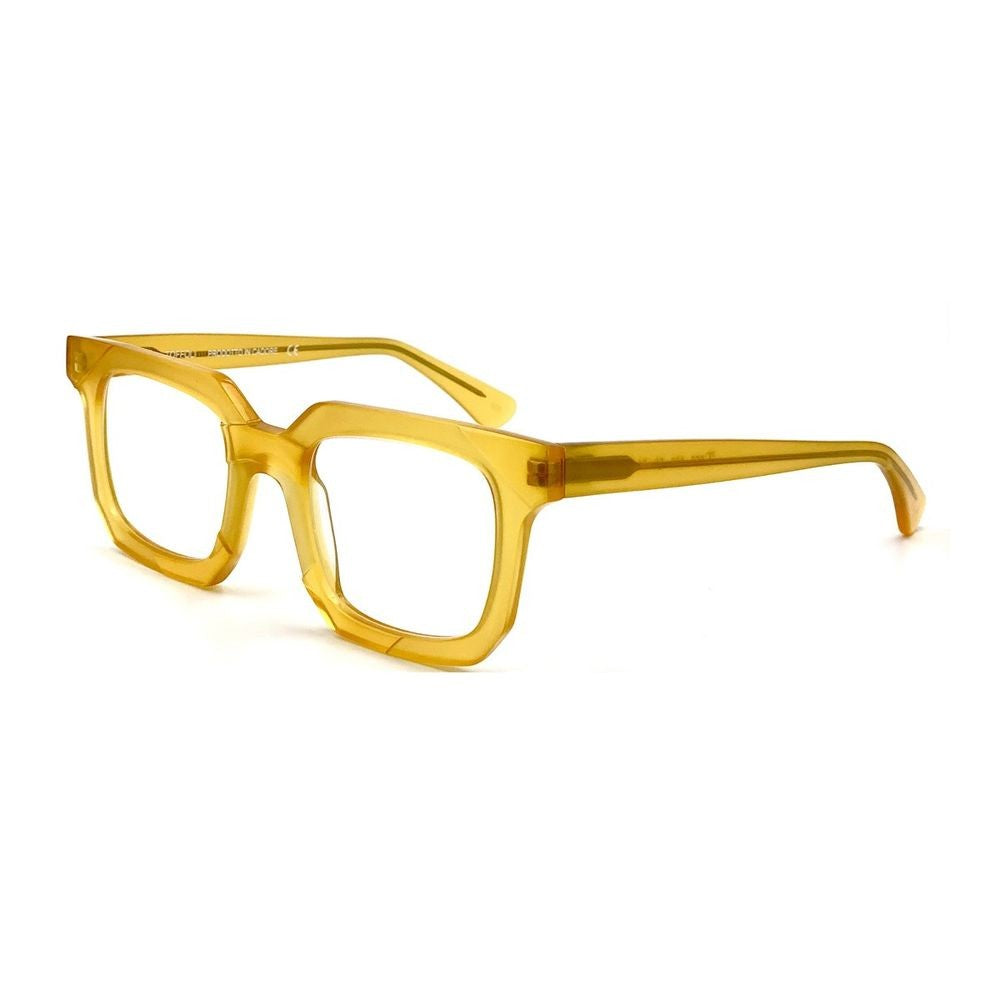 Toffoli Costantino T057 106 Beige Rectangular Celluloid Sunglasses
