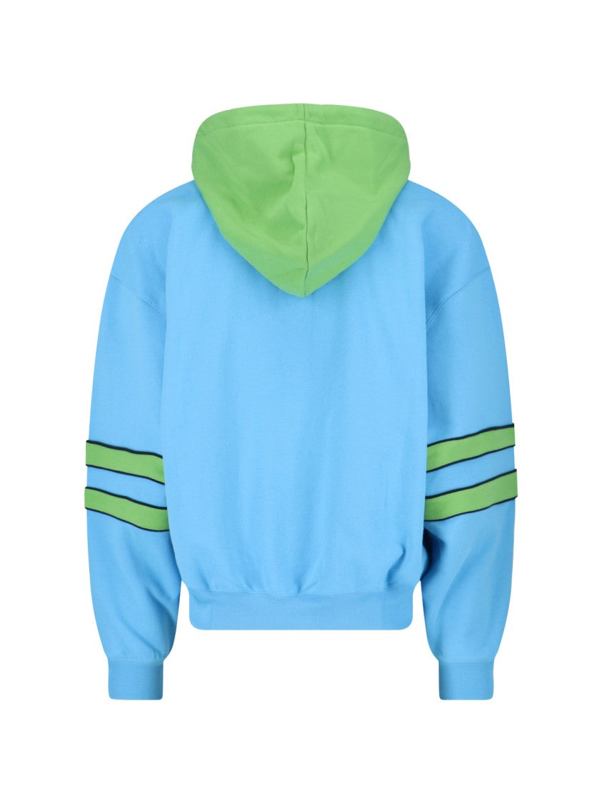 Billionaire Boys Club Logo Hoodie – Light Blue/Green