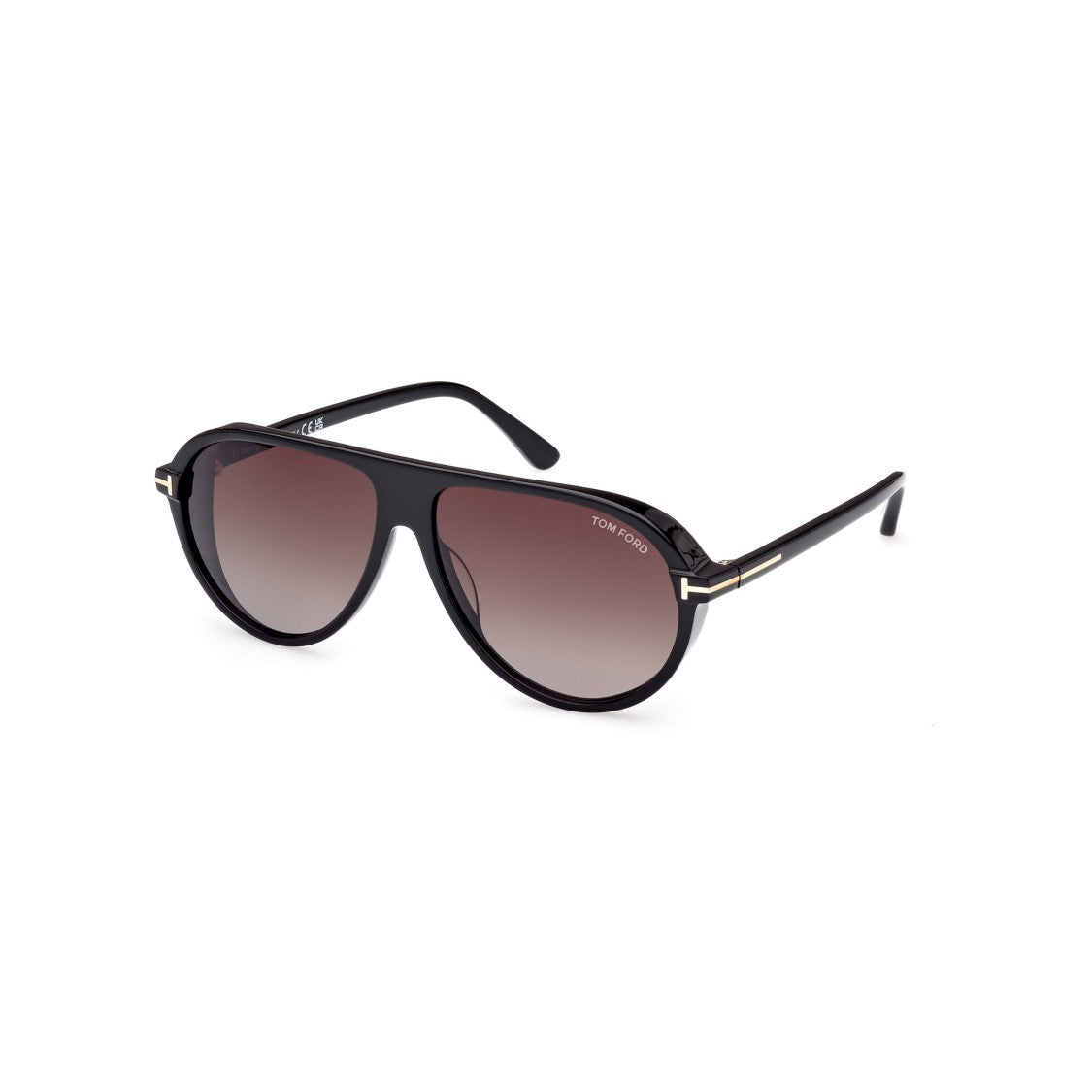 Tom Ford Aviator-Style Sunglasses With Gradient Lenses