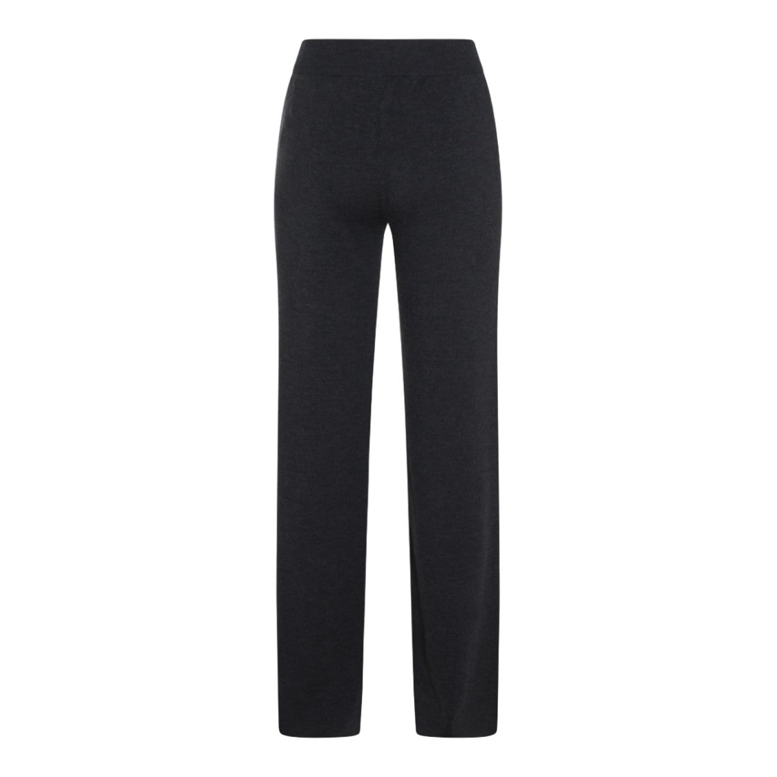 Aya Muse Straight-Leg Trousers With Ribbed High Waistband