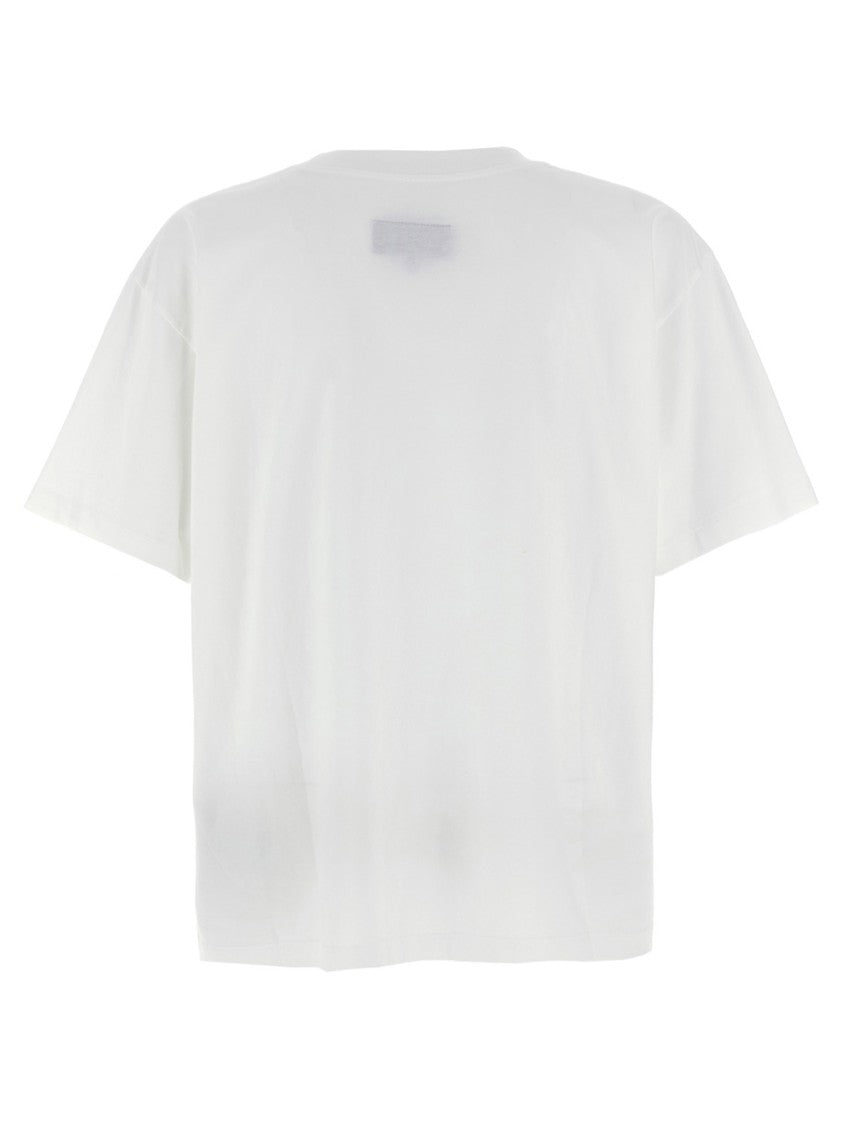 Mm6 By Maison Margiela 'Numeric Signature Mm6' Patch T-Shirt