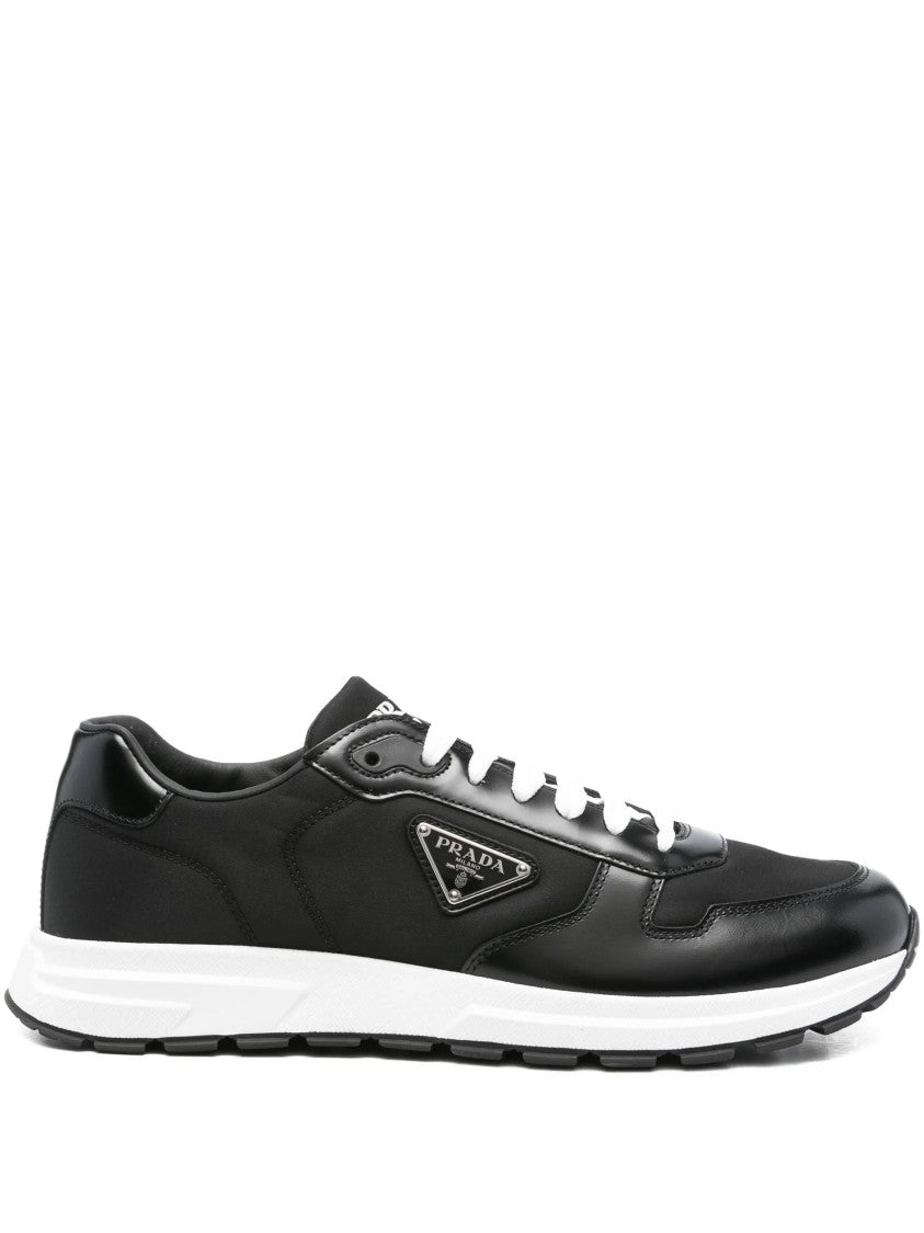 Prada Prax Black Low-Top Sneakers