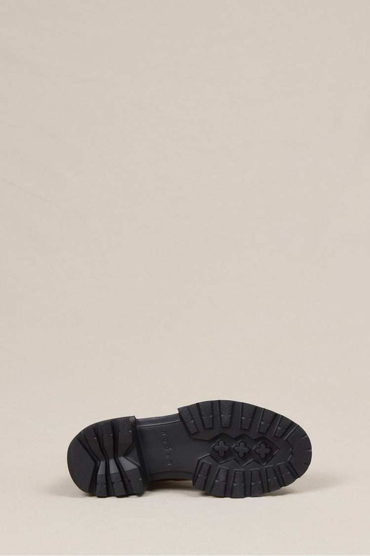 Hogan Brown Calfskin Ankle Boots