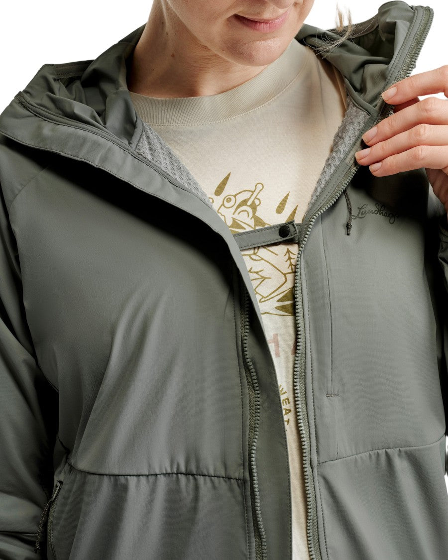 Lundhags Lightweight Hooded Jacket With Minimalist Design