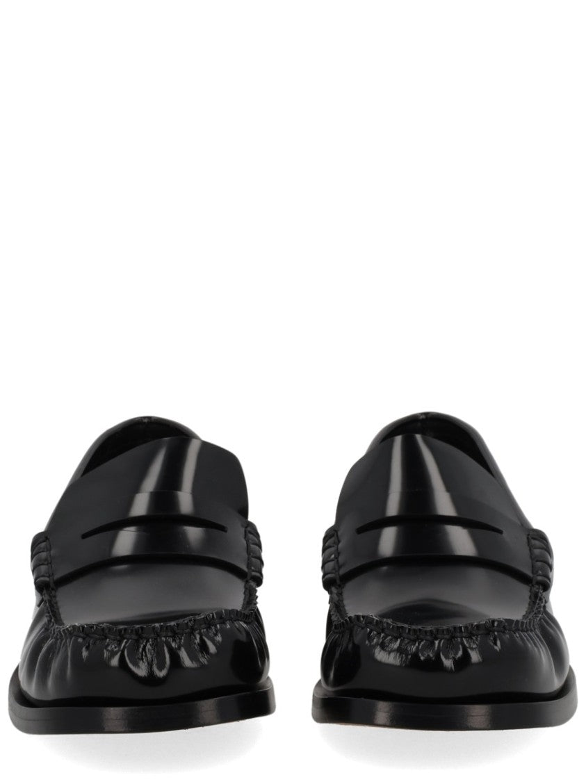 Bottega Veneta Truman Calf Leather Penny Loafers