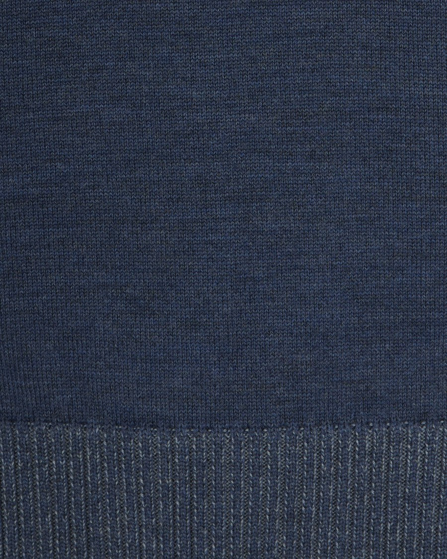 Paul & Shark Blue Wool Sweater
