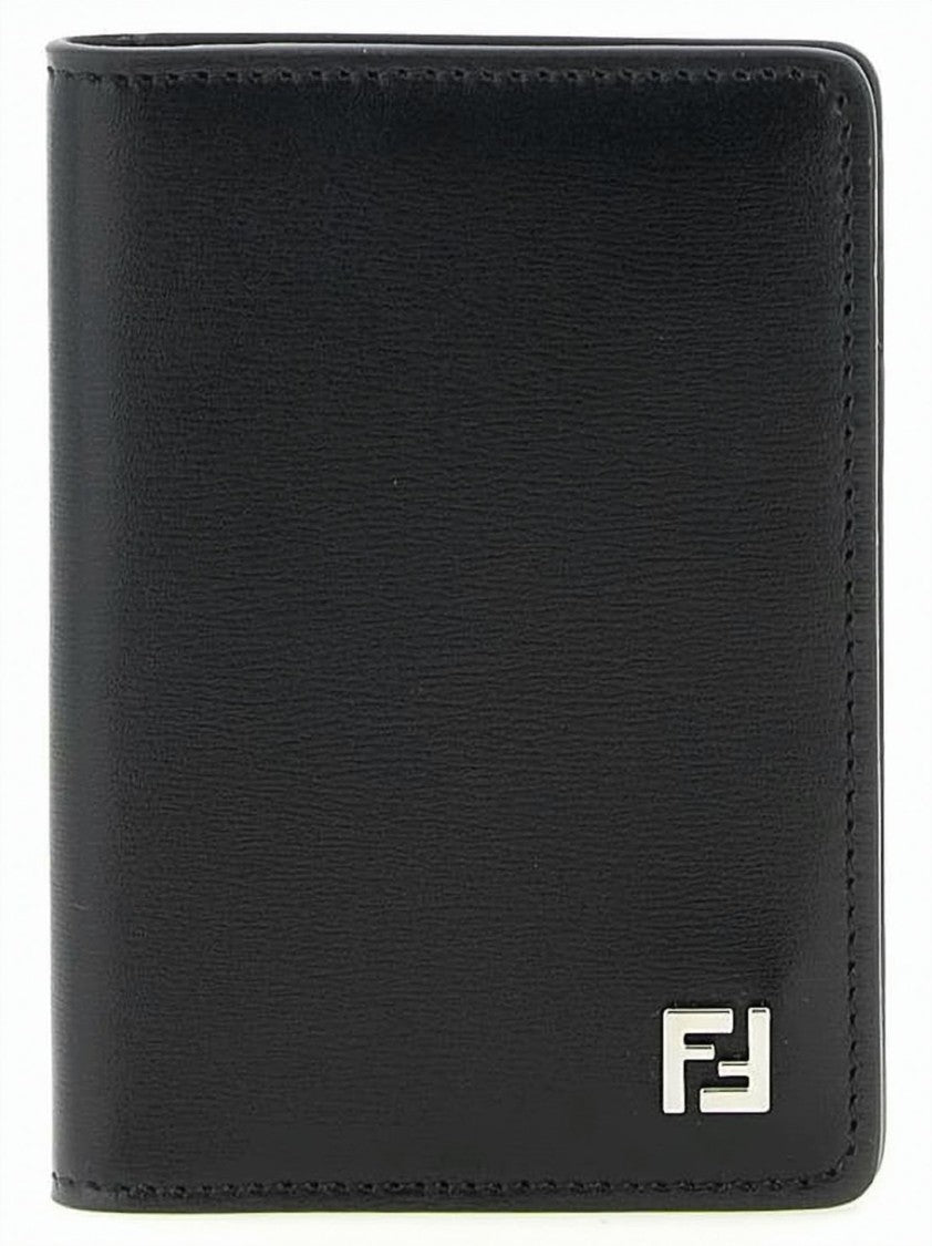 Fendi Black Cowhide Leather Wallet