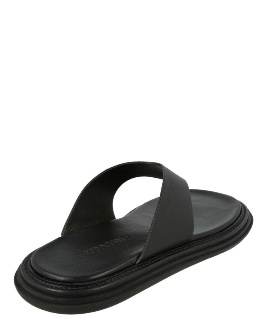 Ferragamo Dory Leather Sandals