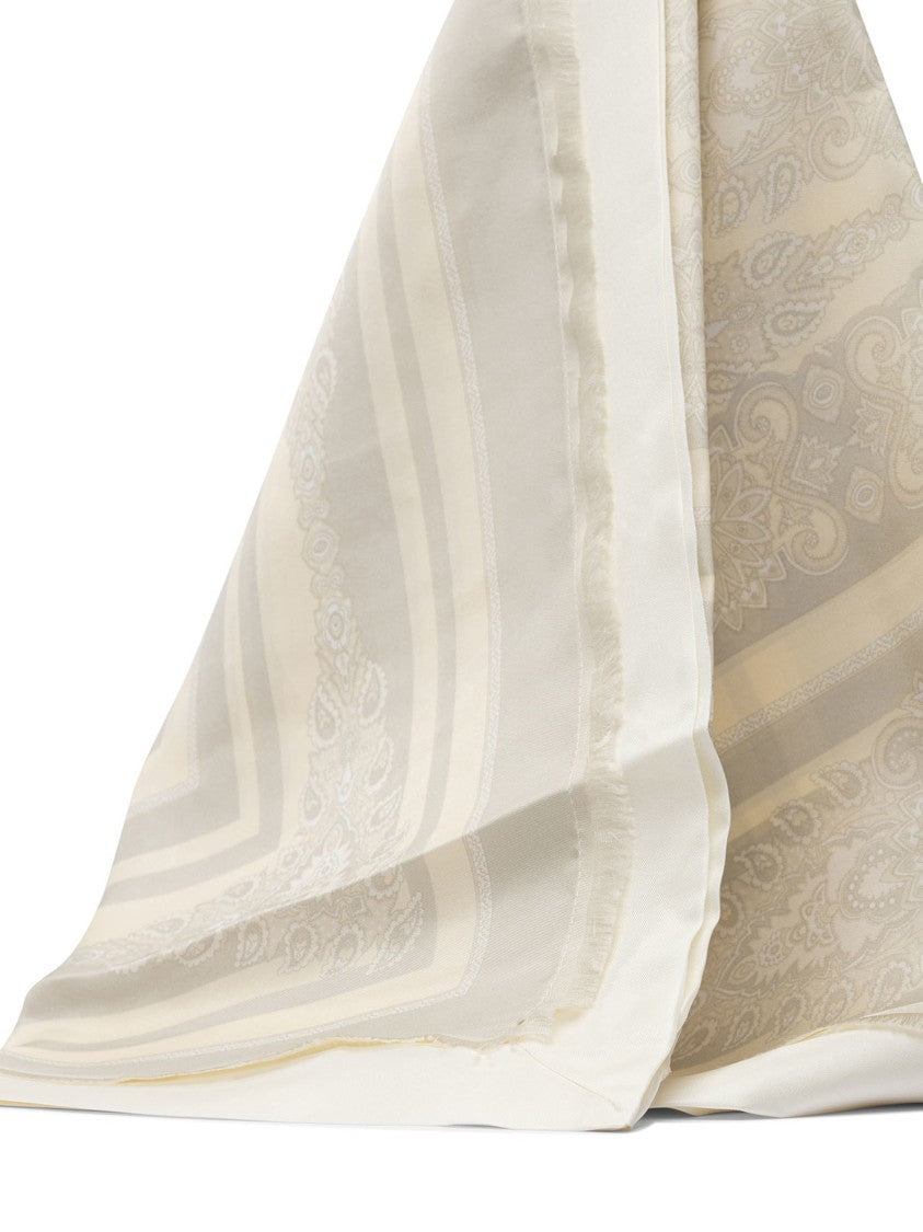 Etro Printed Silk Scarf