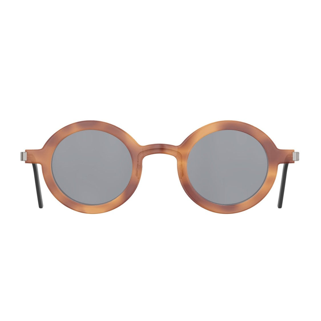 Lindberg Havana Clear Acetate Sunglasses