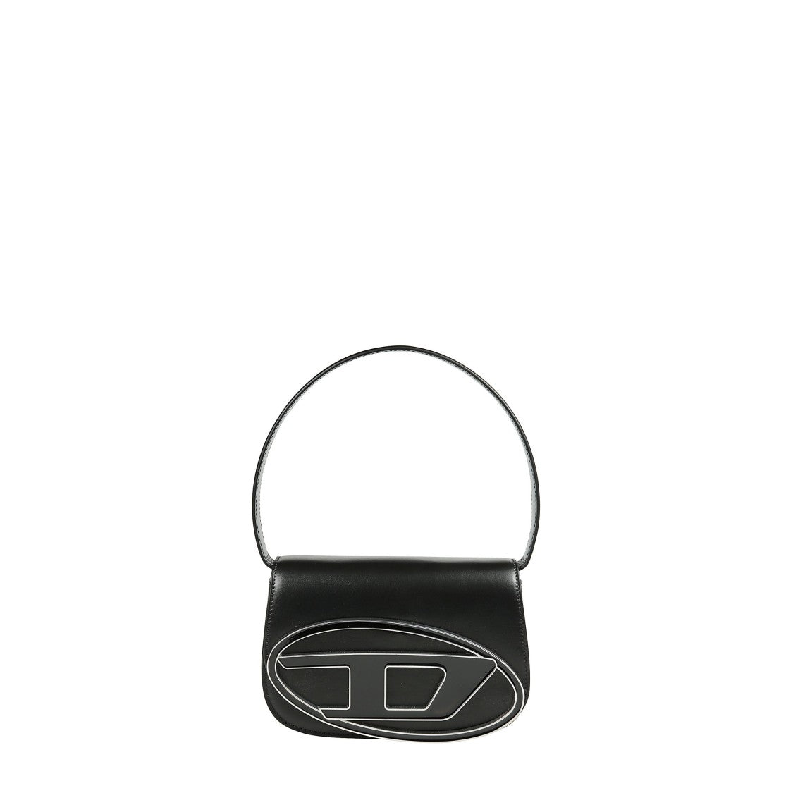 Diesel Compact Minimalist Shoulder Bag With Smooth Finish