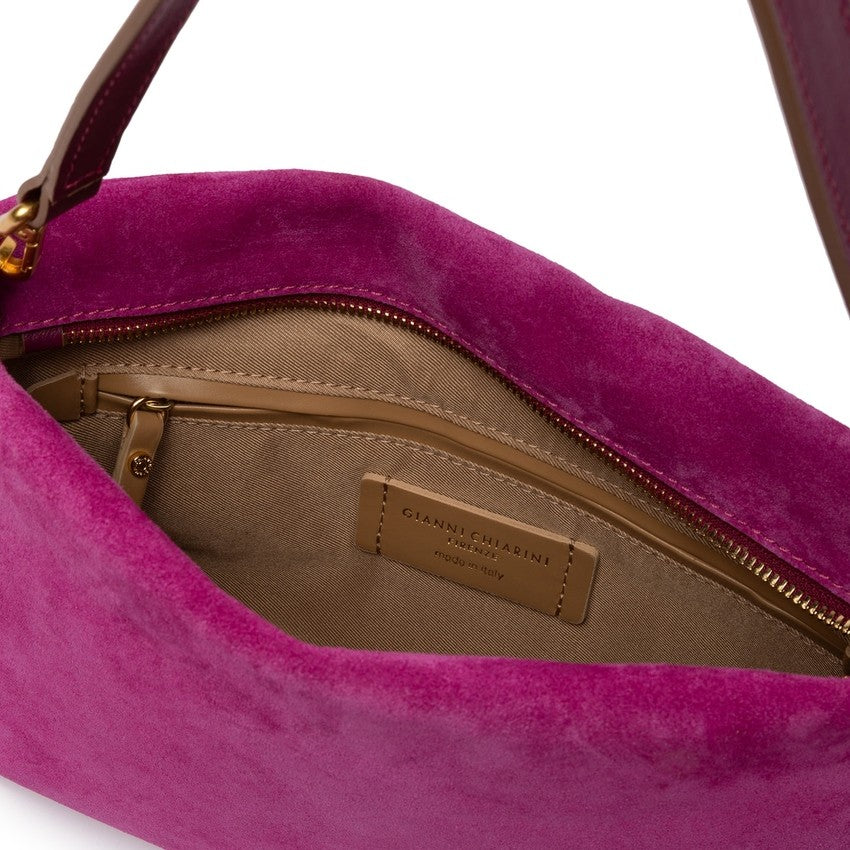 Gianni Chiarini Desert Flower Suede Handbag