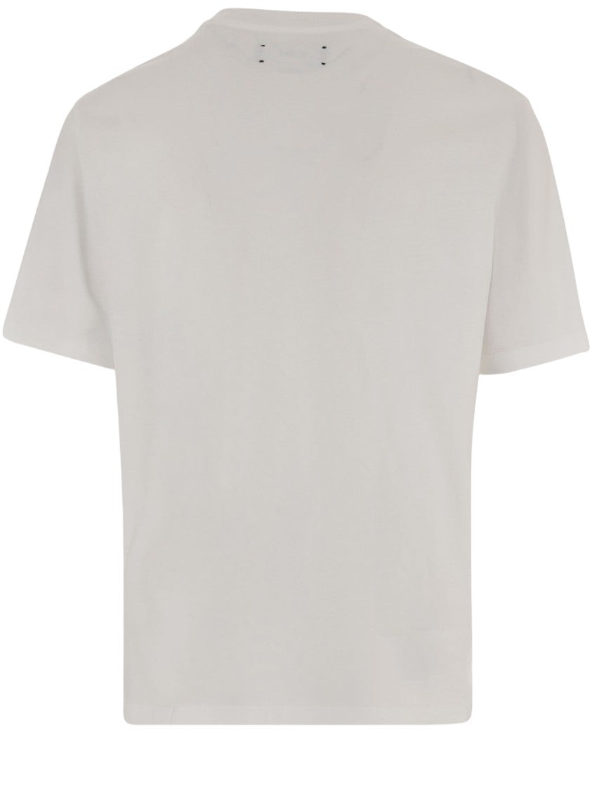 Amiri Ivory Cotton T-Shirt