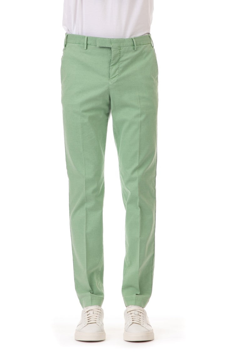 Pt Torino Delavé Stretchmaster Cotton Trousers
