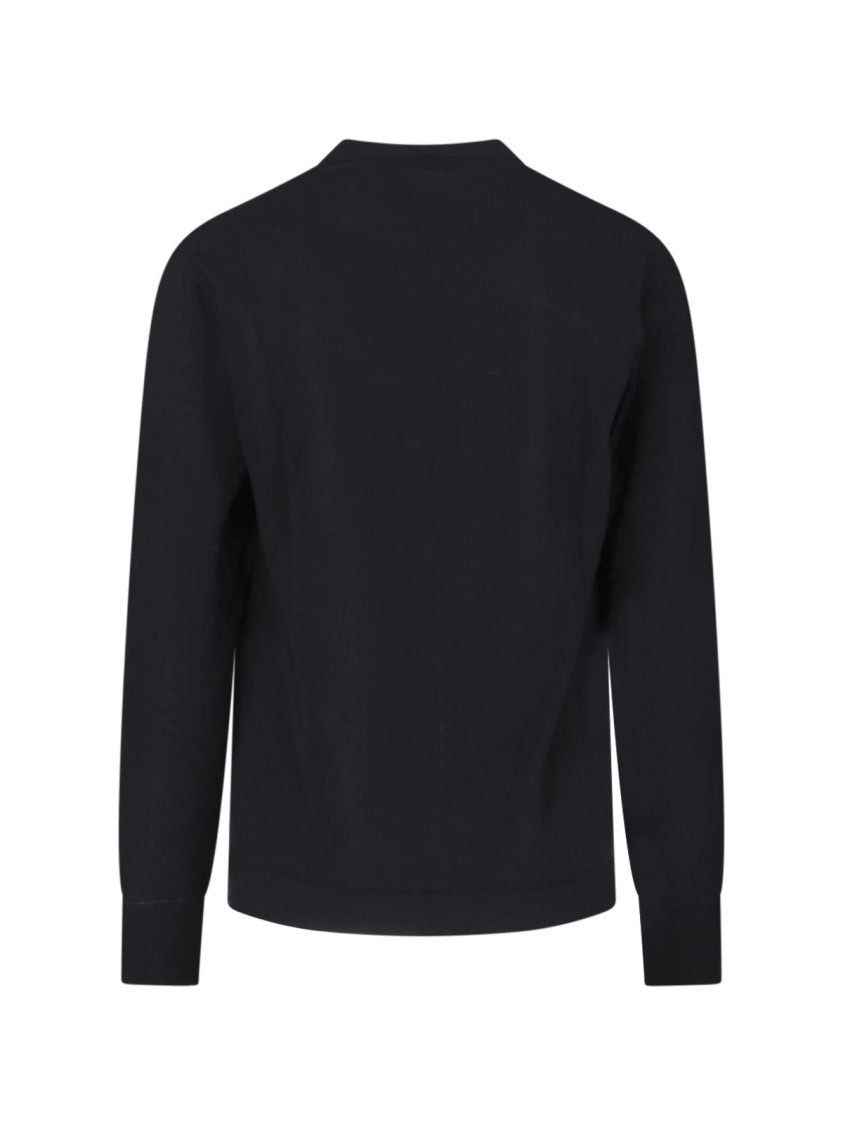 Vivienne Westwood Black Alex V-Neck Cotton Cardigan