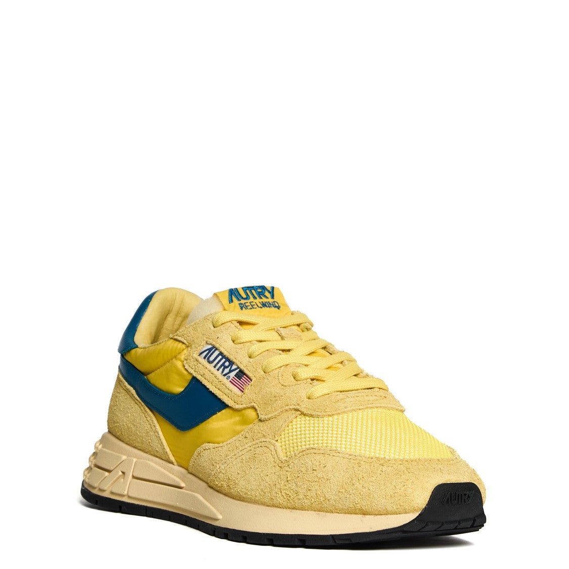 Autry Low-Top Sneakers With Yellow And Corsair Accents
