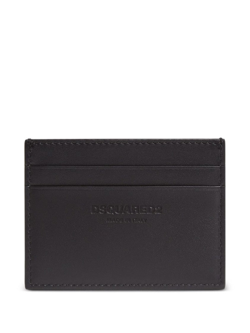 Dsquared2 Calfskin Leather Clutch