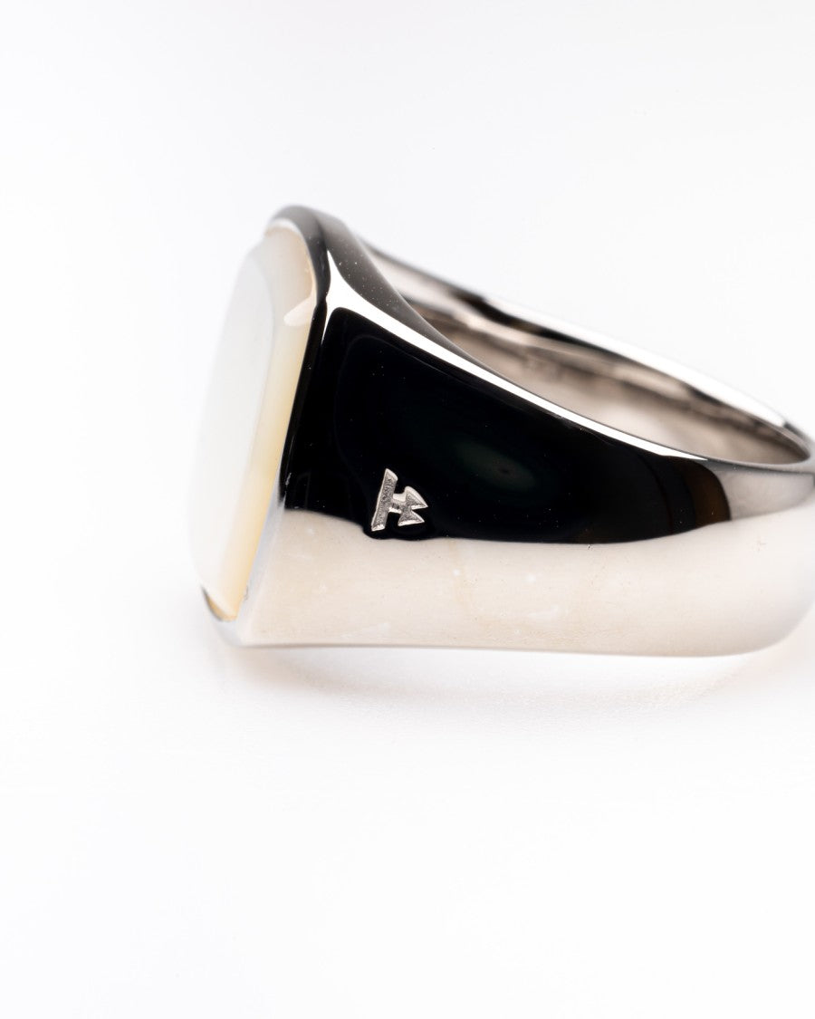 Tom Wood Cushion White Mop