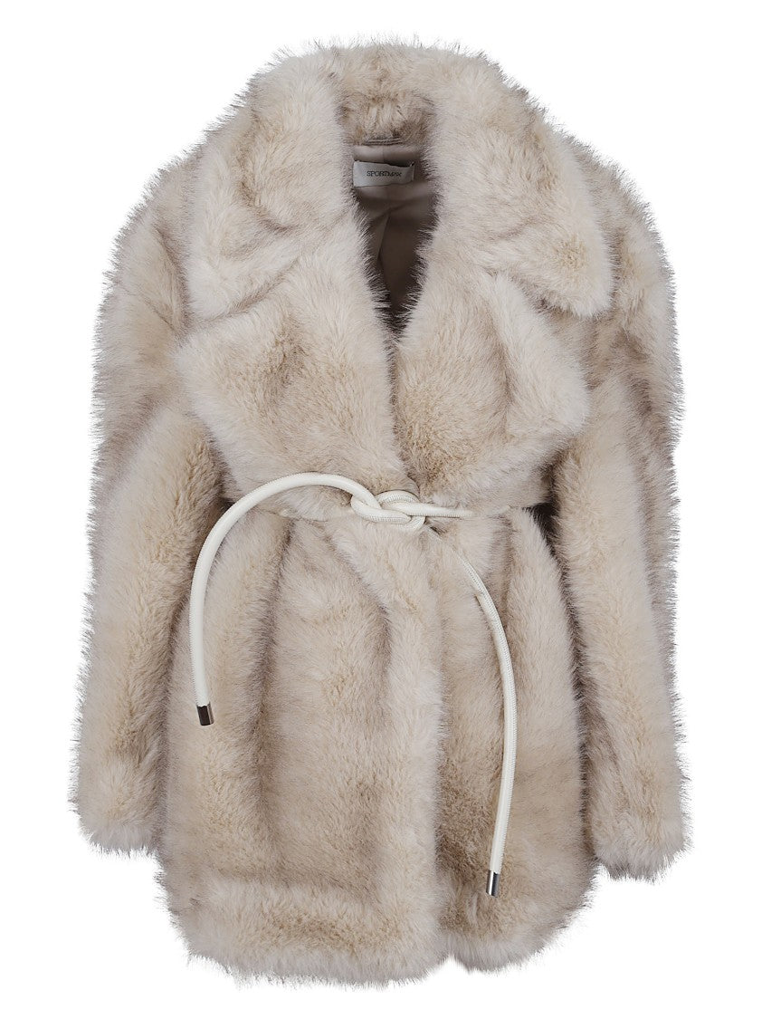 Max Mara Rosaria Furry-Effect Jacket