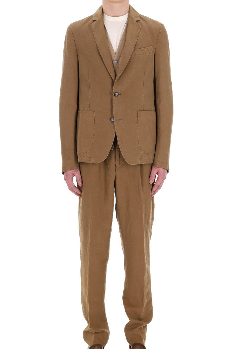 Officine Generale Nehemiah Model Fluid Lyocell-Linen Jacket