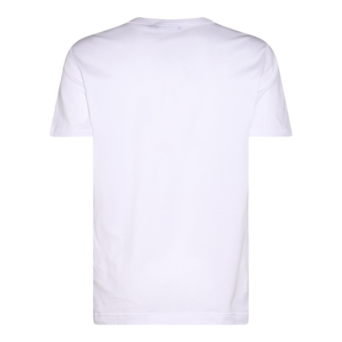 Dolce & Gabbana Minimalist Branding Crewneck Cotton T-Shirt