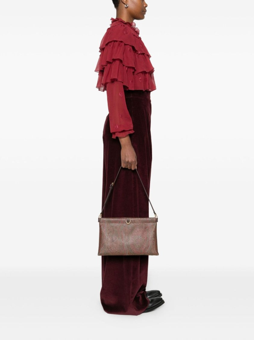 Etro Rectangular Paisley Print Shoulder Bag