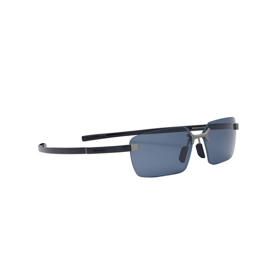 Tag Heuer Th40005u Rimless Rectangular Titanium Sunglasses