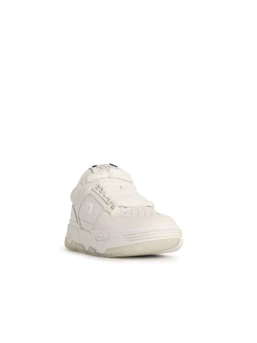 Amiri 'Ma-1' White Leather Sneakers