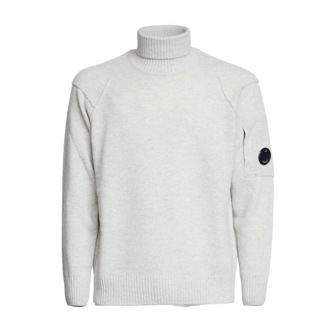 C.P. Company Turtle Neck In Lambswool Grs Knit