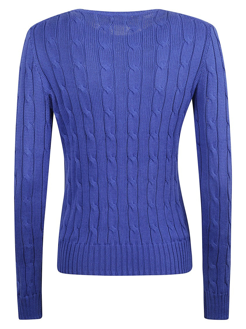 Polo Ralph Lauren Sapphire Blue Ribbed Sweater
