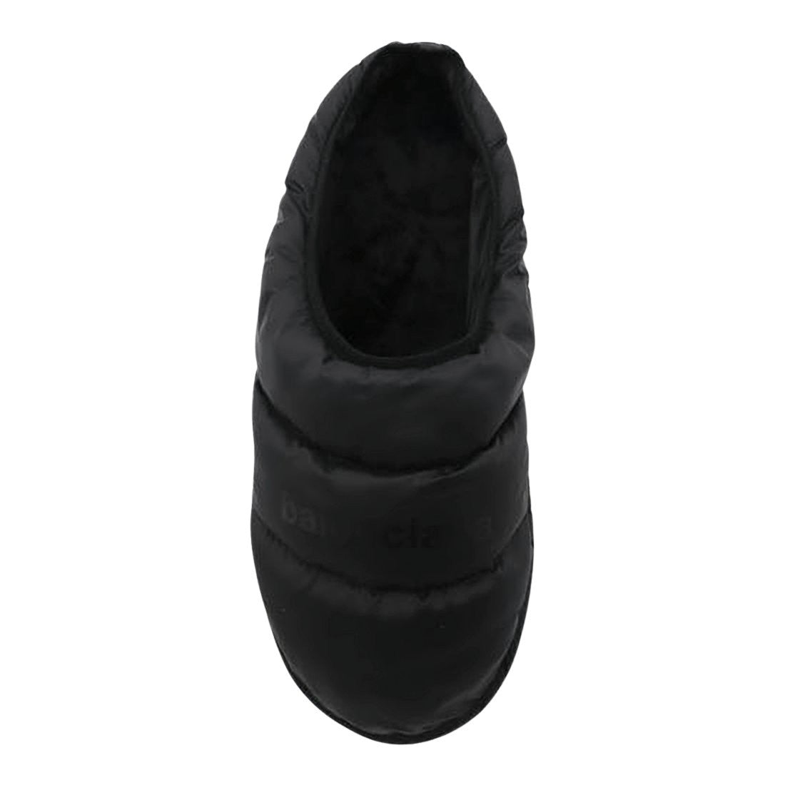 Balenciaga Quilted Black Polyamide Slip-On Mules
