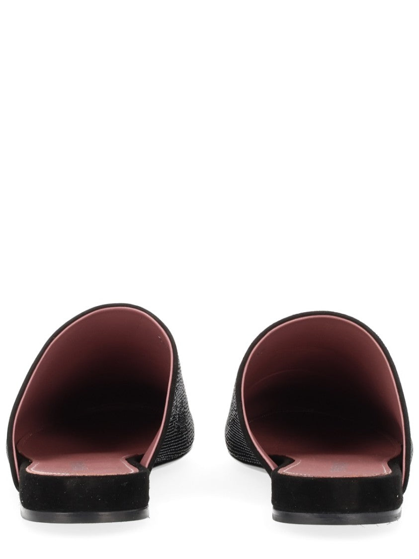 Premiata Pointed Toe Leather Glamour Slipper