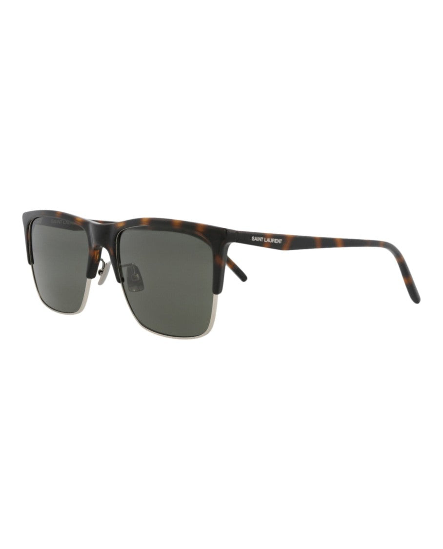 Saint Laurent Square-Frame Bio Injection Sunglasses