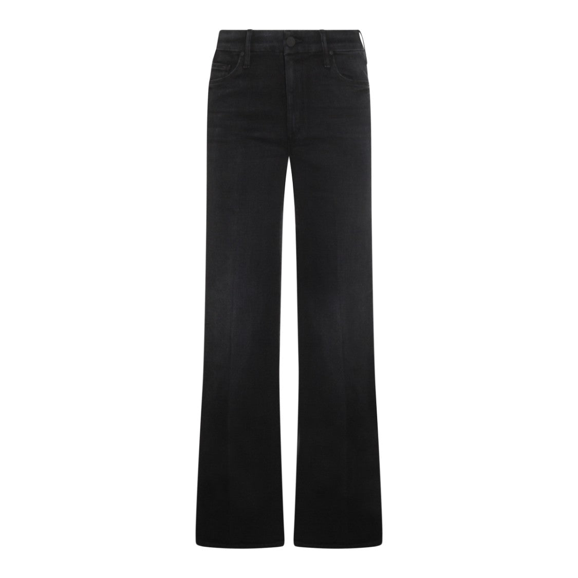 Mother Black Cotton Jeans
