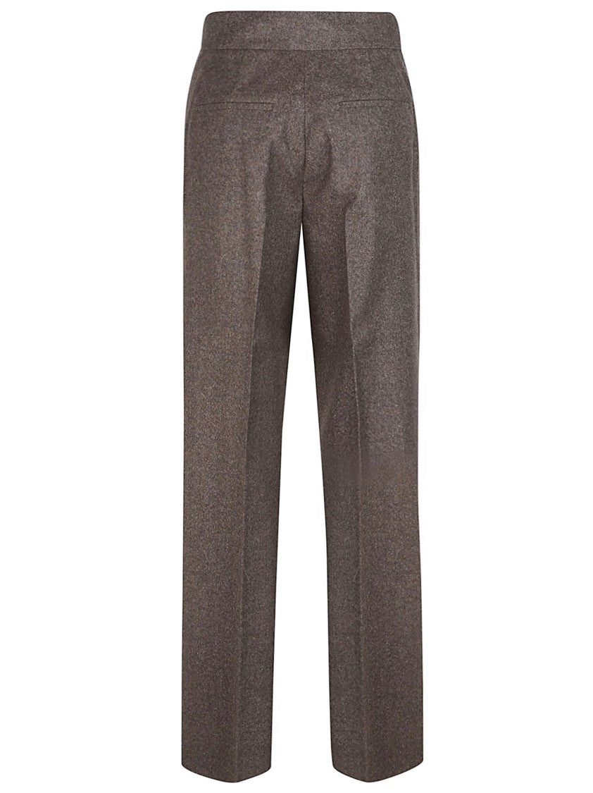 Max Mara Billy1234 Straight Leg Wool Pants