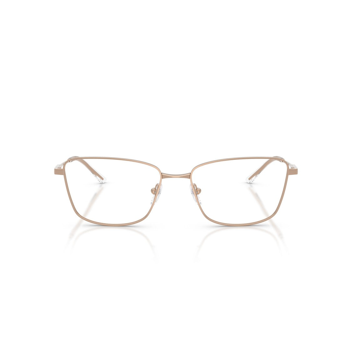 Emporio Armani 0Ea1185b Sleek Square Gold Metal Frame Eyeglasses