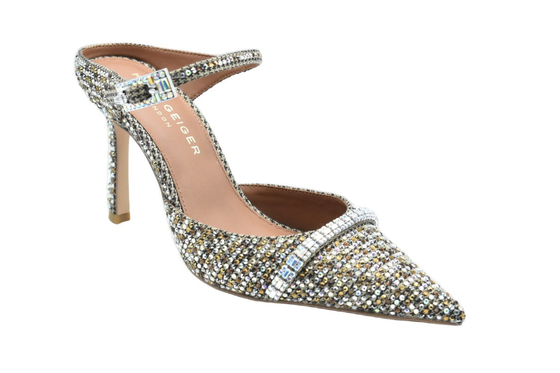Kurt Geiger Luxe Stiletto Pumps Adorned With Sequins