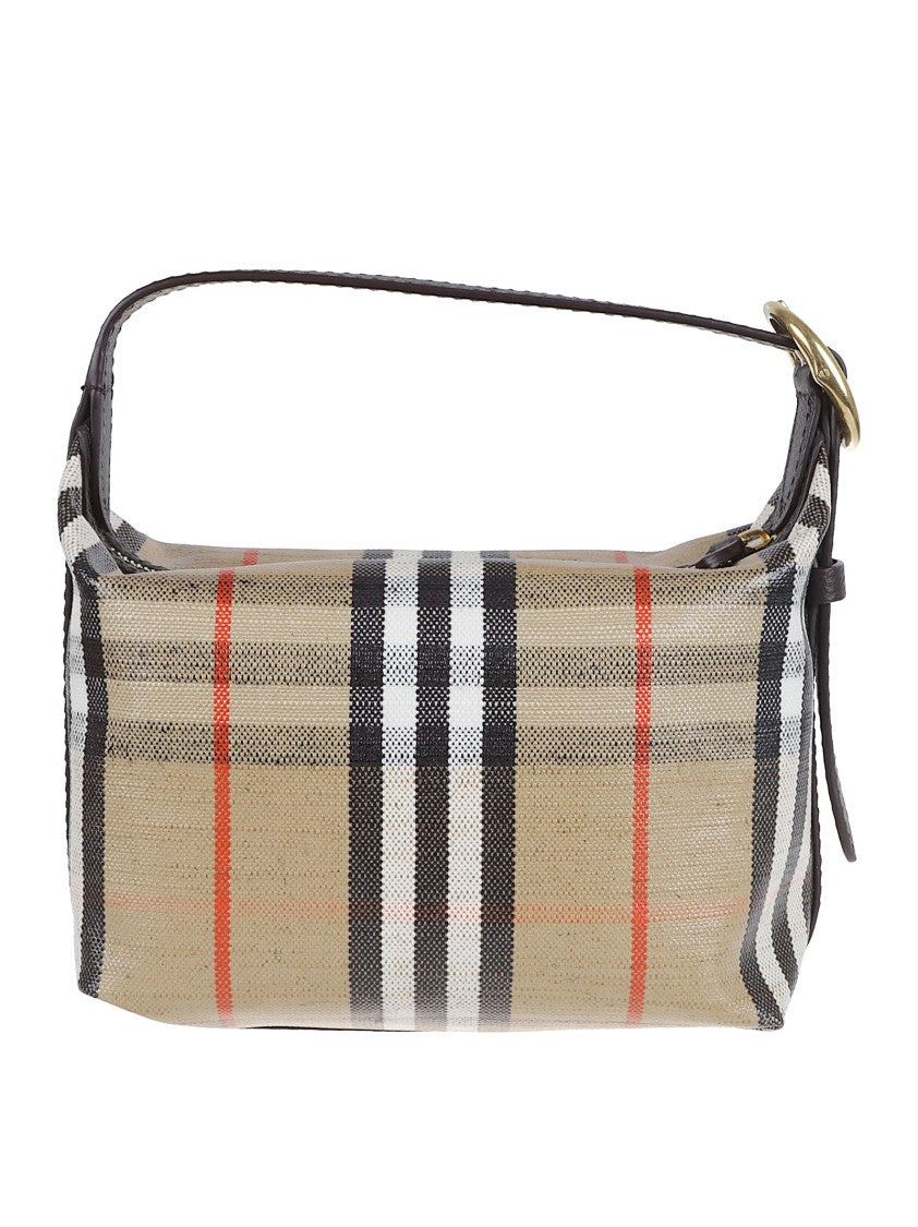 Burberry Coated Canvas Handbag