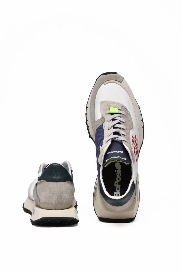 Be Positive Space Race Sneakers - Grey/Blue