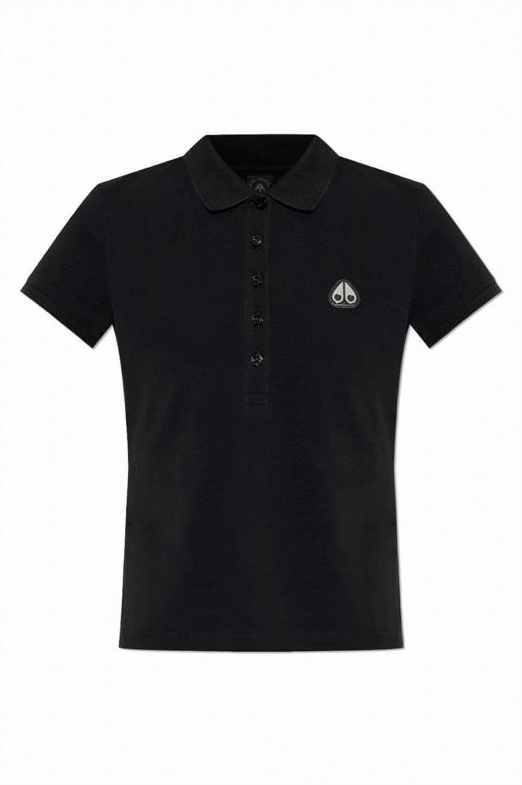 Moose Knuckles Short-Sleeved Polo Shirt With Classic Collar And Embroidered Logo