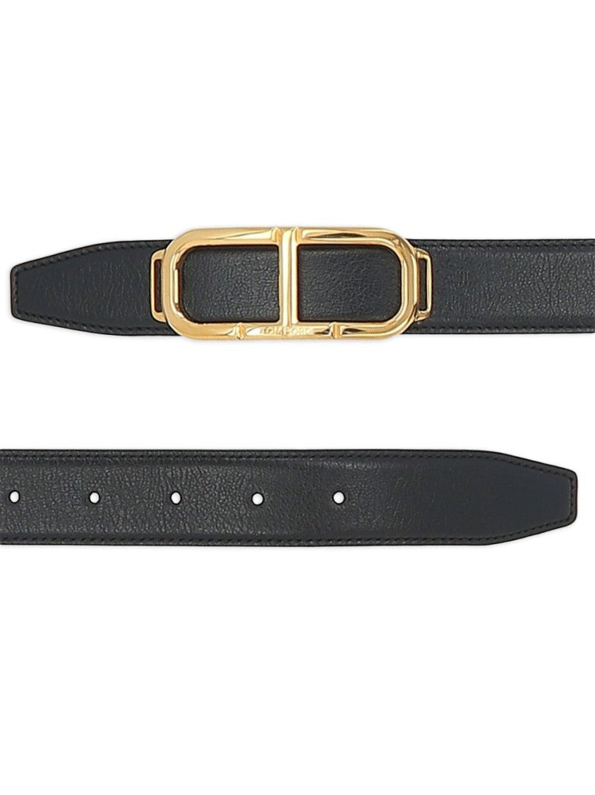 Tom Ford Black Leather Belt