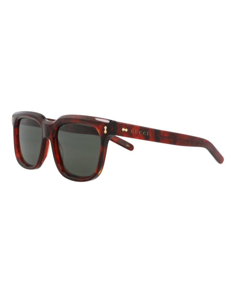 Gucci Square-Frame Recycled Acetate Sunglasses