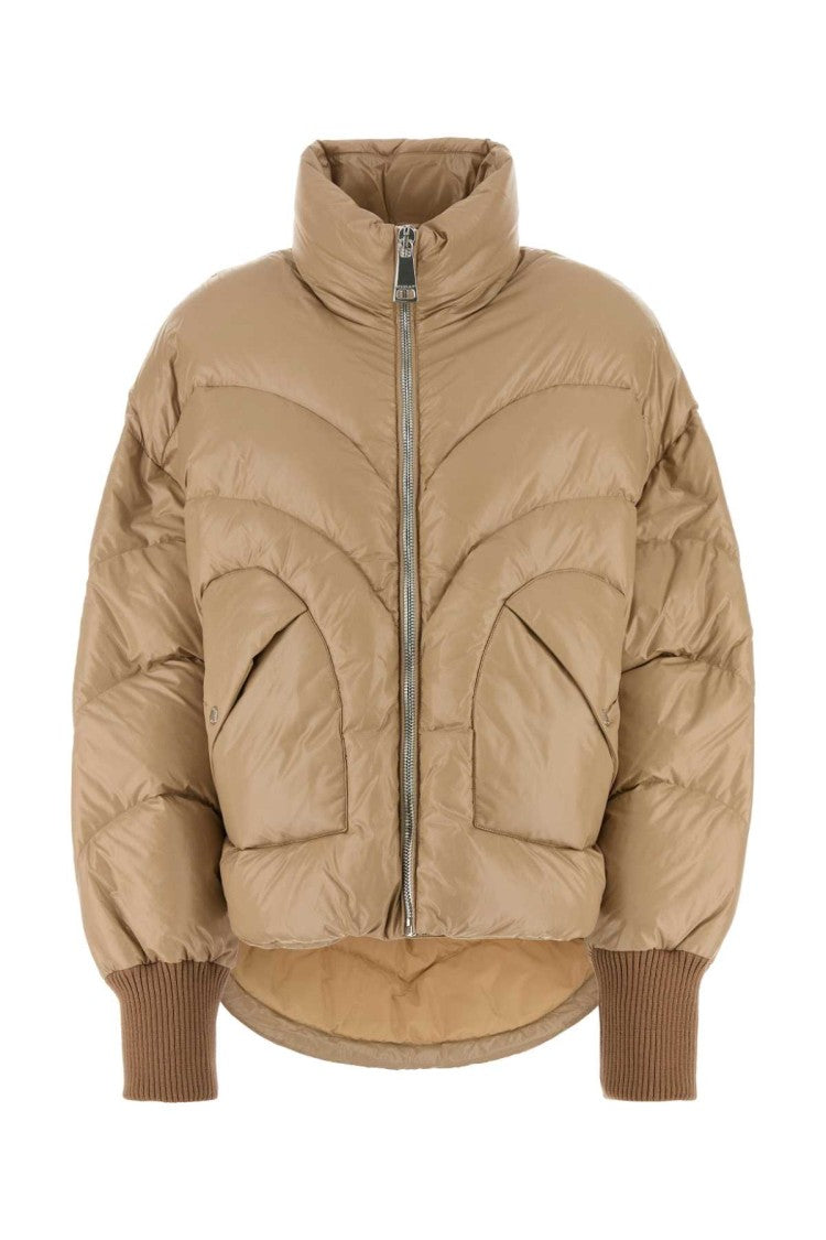 Khrisjoy Beige Nylon Down Jacket