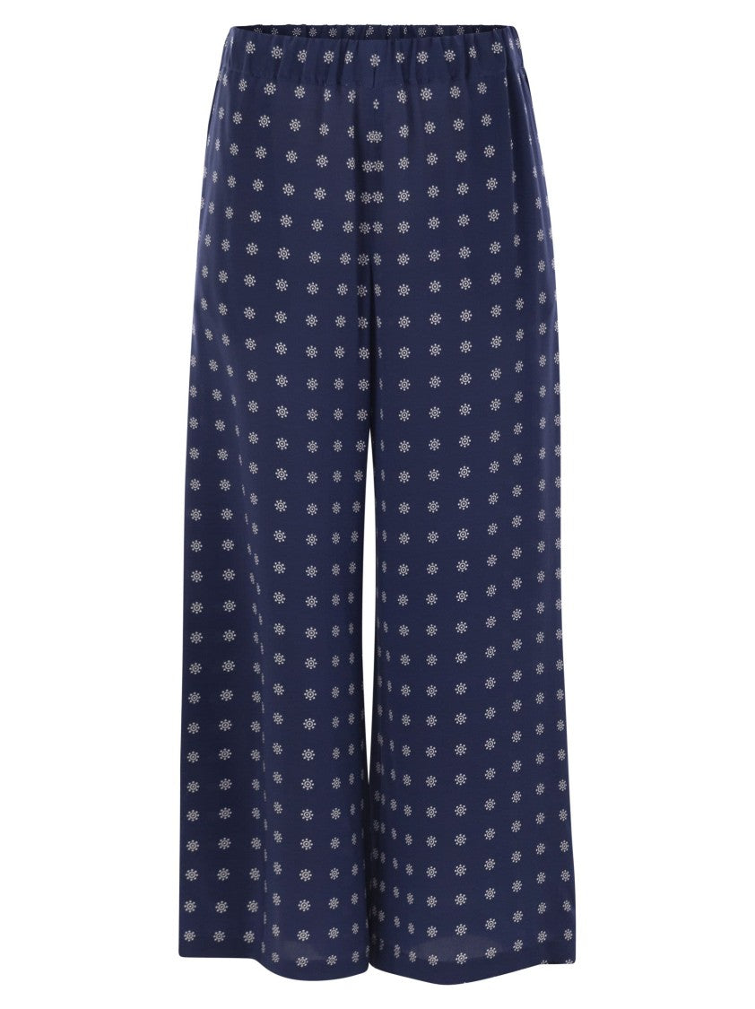 Max Mara Eusebio - Silk Twill Trousers