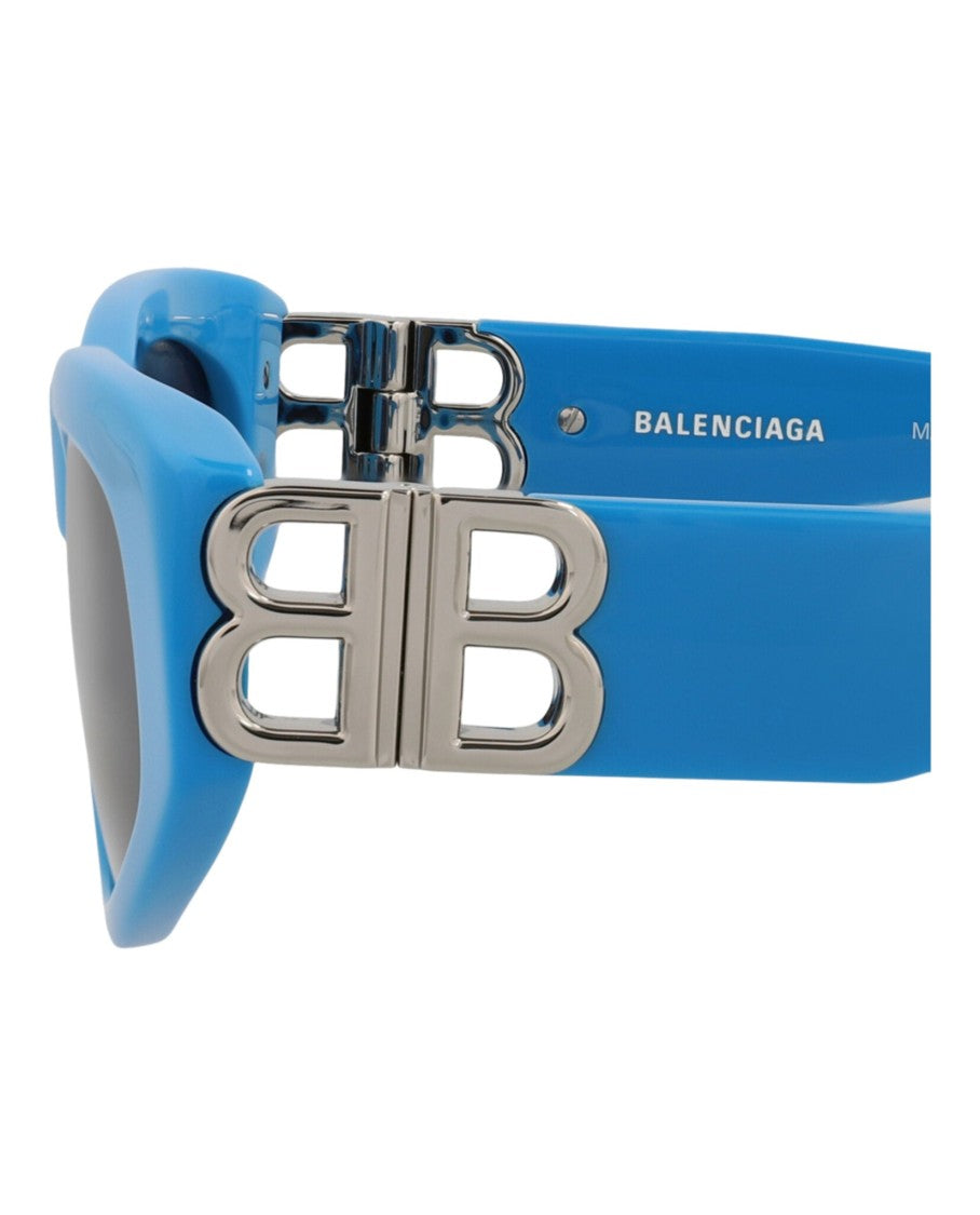 Balenciaga Cat Eye-Frame Acetate Sunglasses With Metal Temples