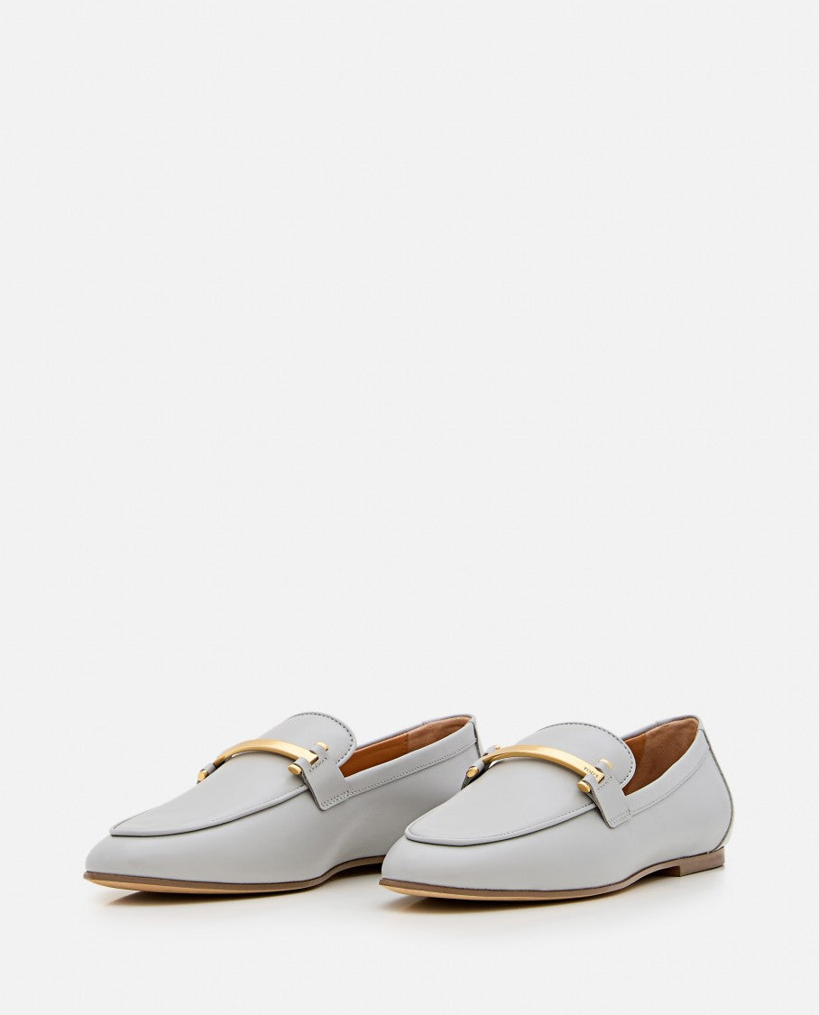 Tod's Pointed Toe Leather Loafer