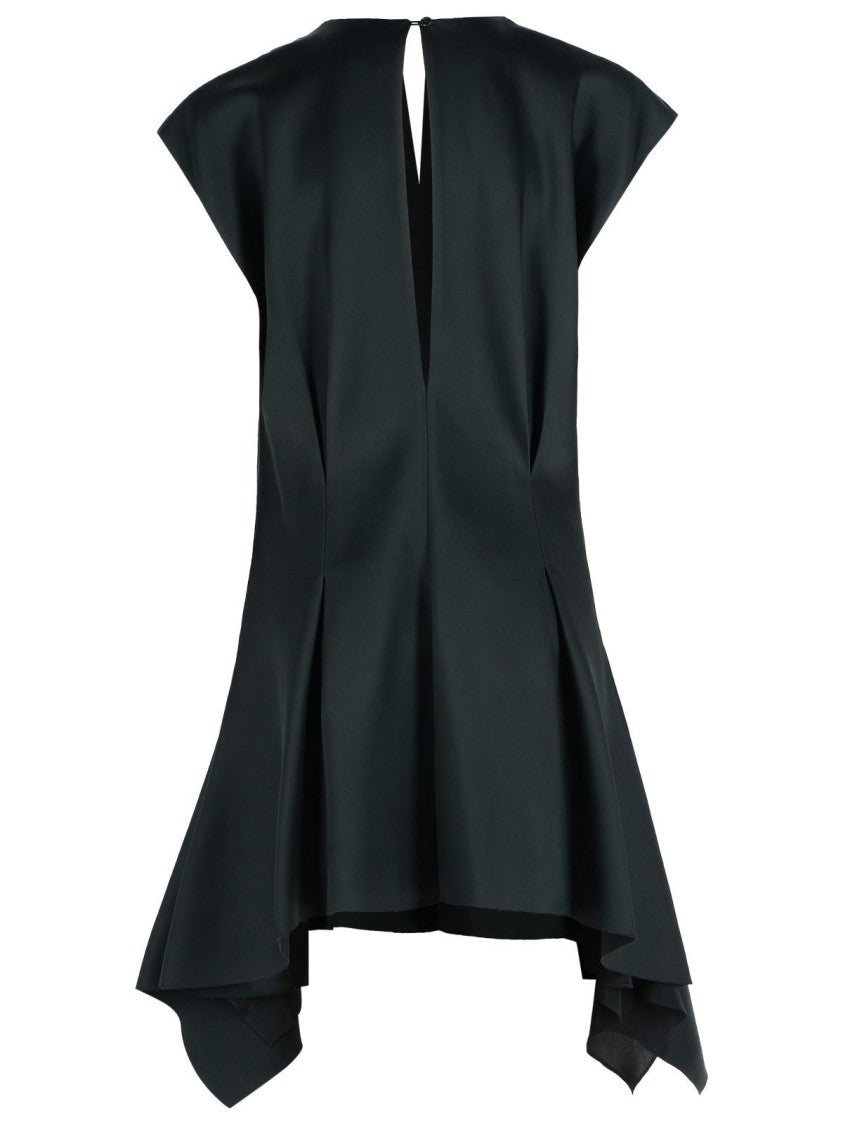 Khaite 'Merith' Dress In Acetate And Black Viscose