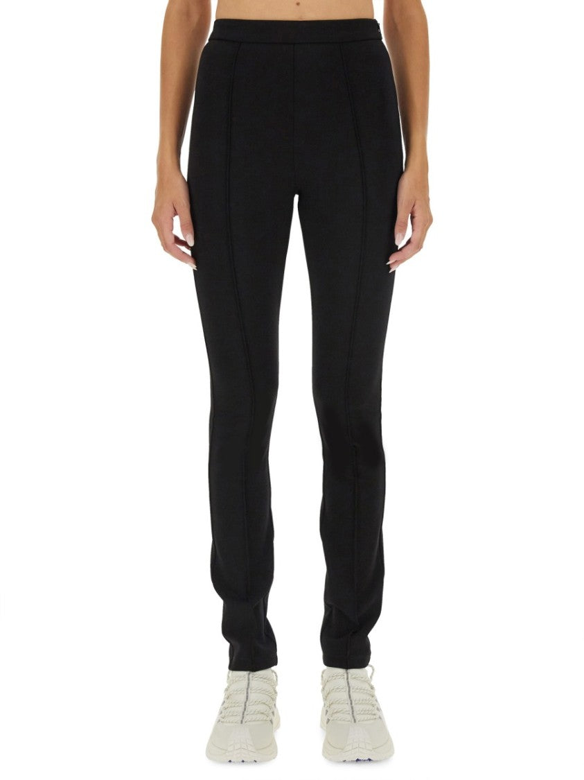 Moncler Slim Fit Pants With Subtle Logo Detail
